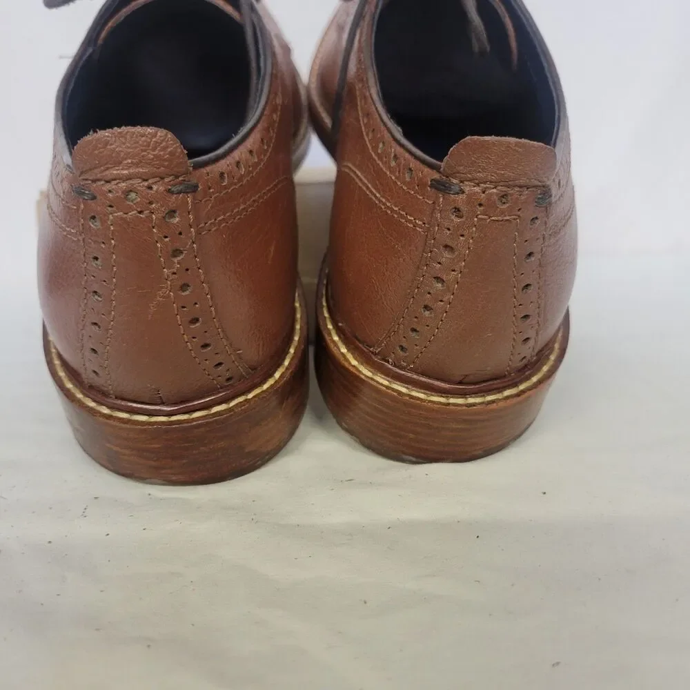 Cole Haan Size‎ 8.5 Grand.OS Men’s Brown Leather Oxford Dress Shoes C25811 U J17